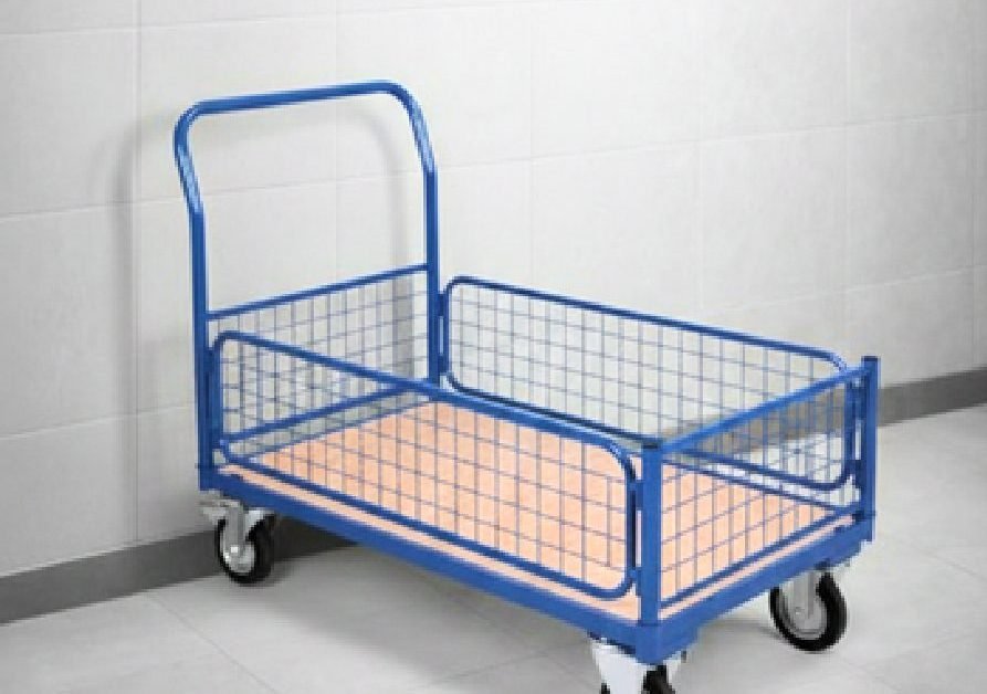 Four Side Closed Platform Trolley