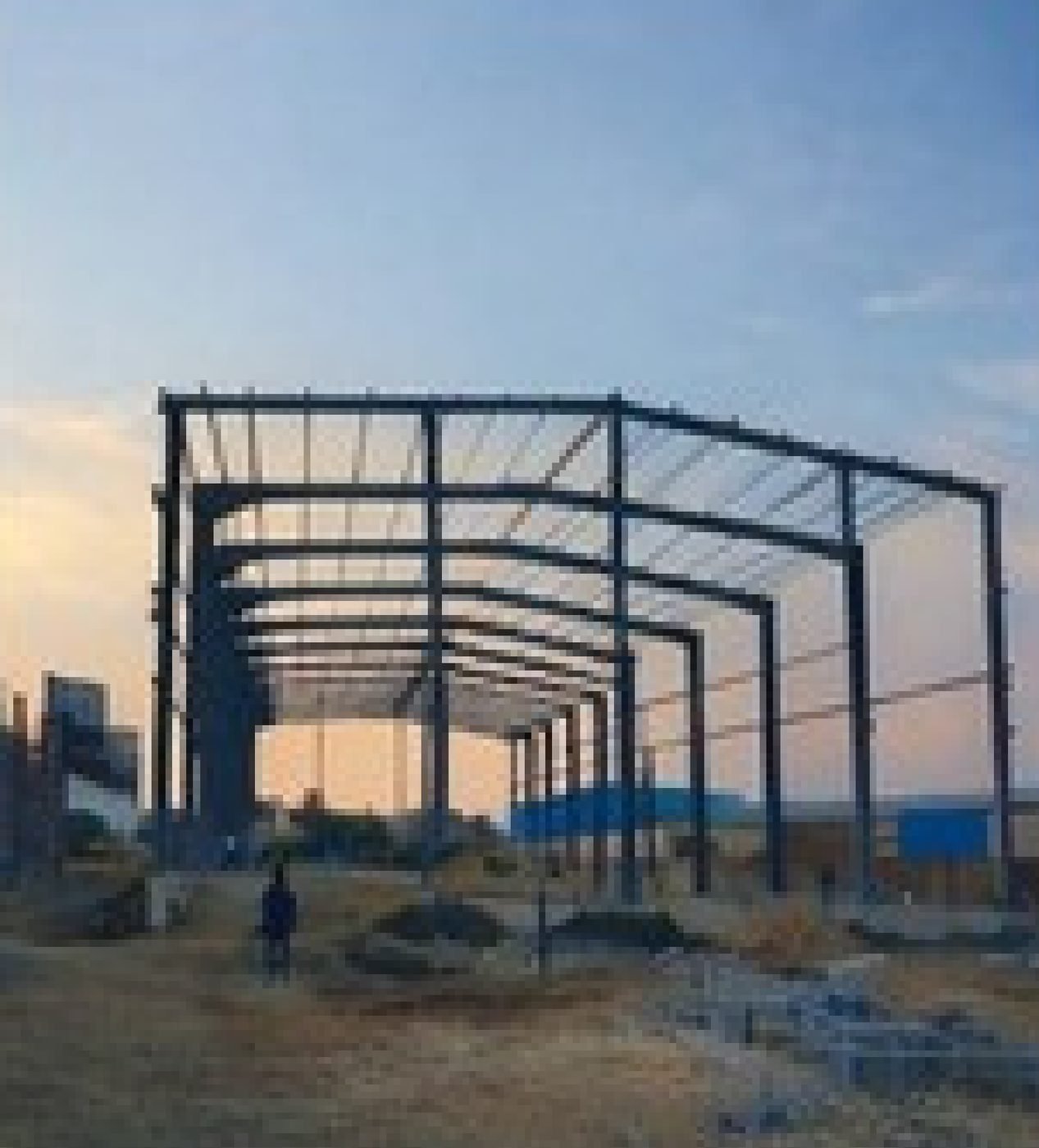 PEB Frame Erection