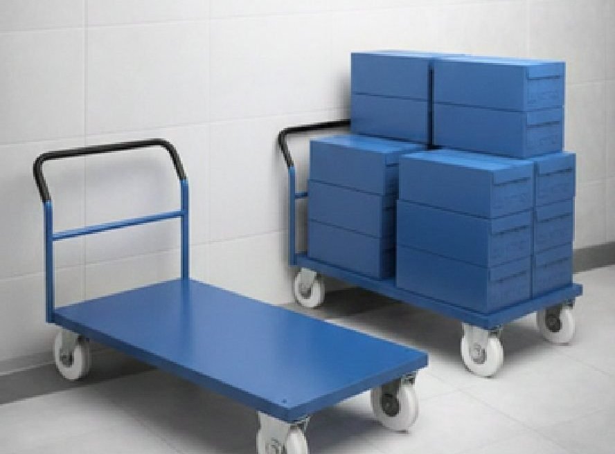 Platform Trolley with Load