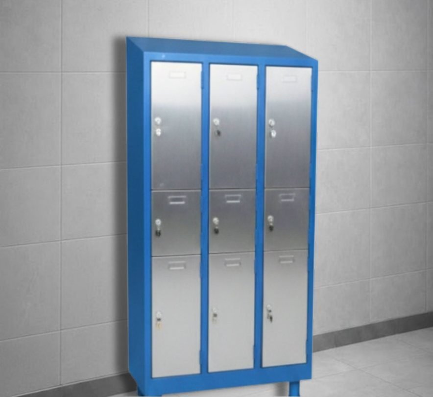 SS Personal Locker for Apron Hanging