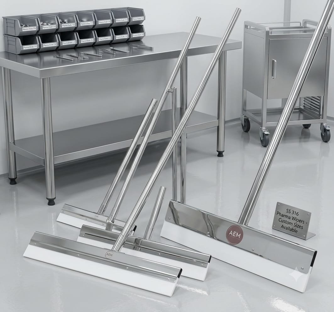 SS 316 Pharma Floor Wiper