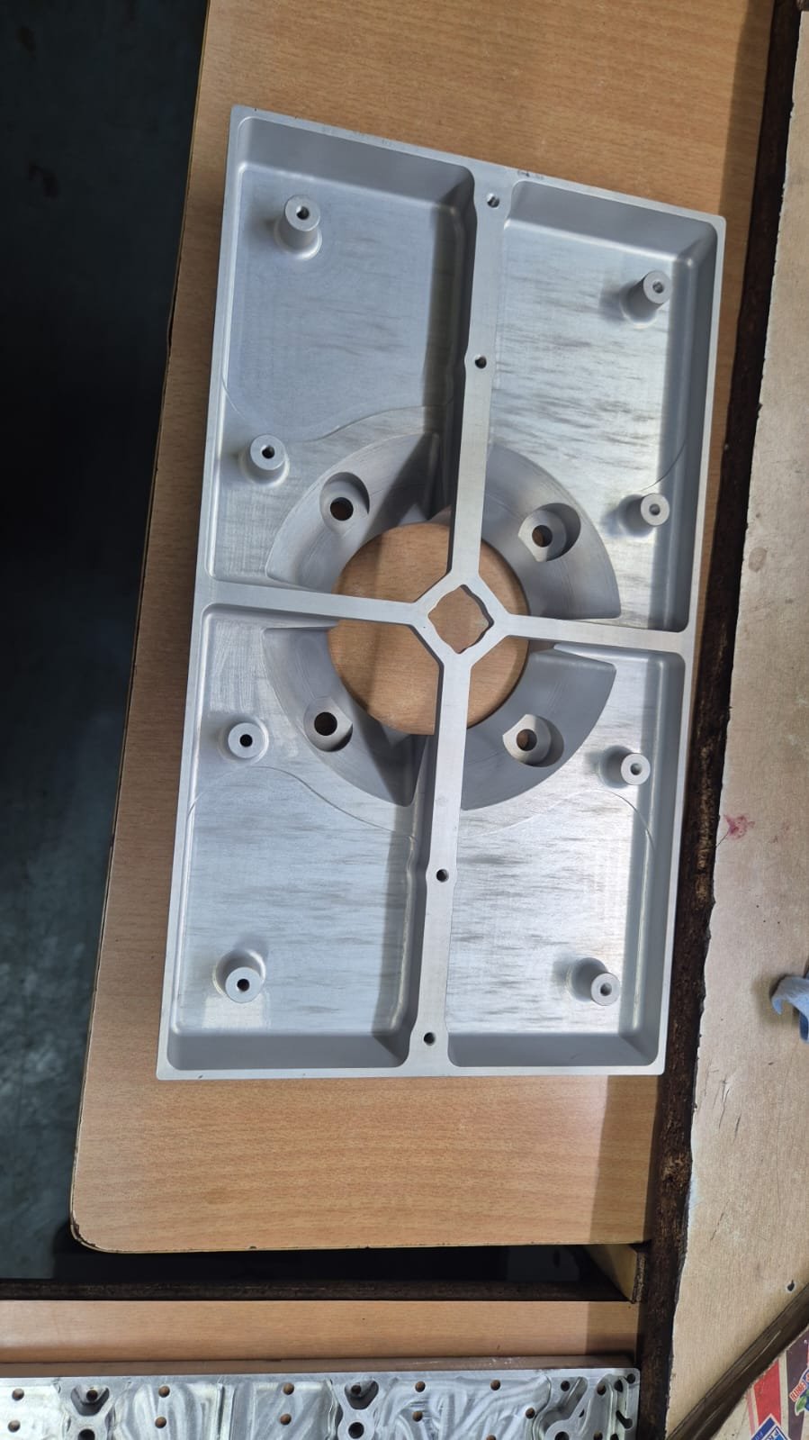 CNC Machined Aluminium Base Plate