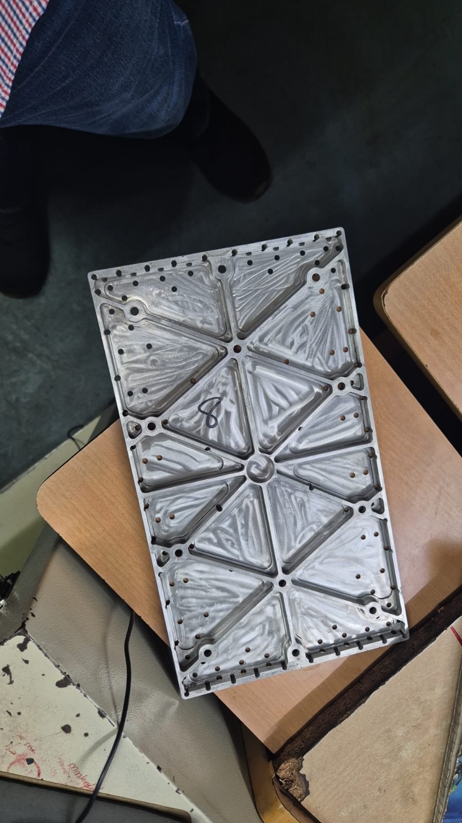 CNC Pocketed Aluminium Plate