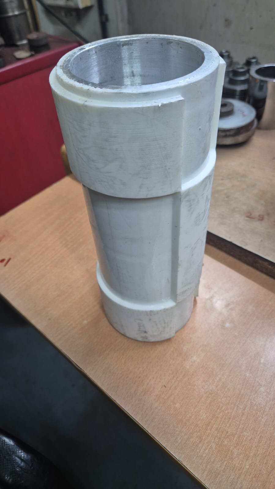 Rubber Coated Aluminium Sleeve